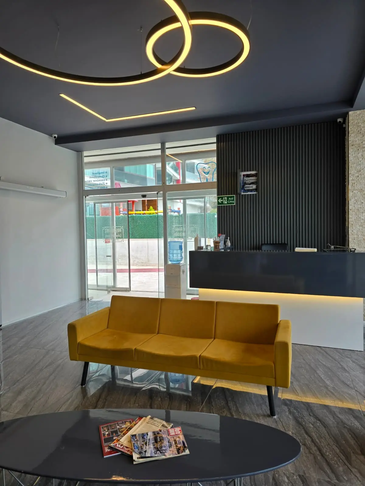 Diş kliniği iç mekan